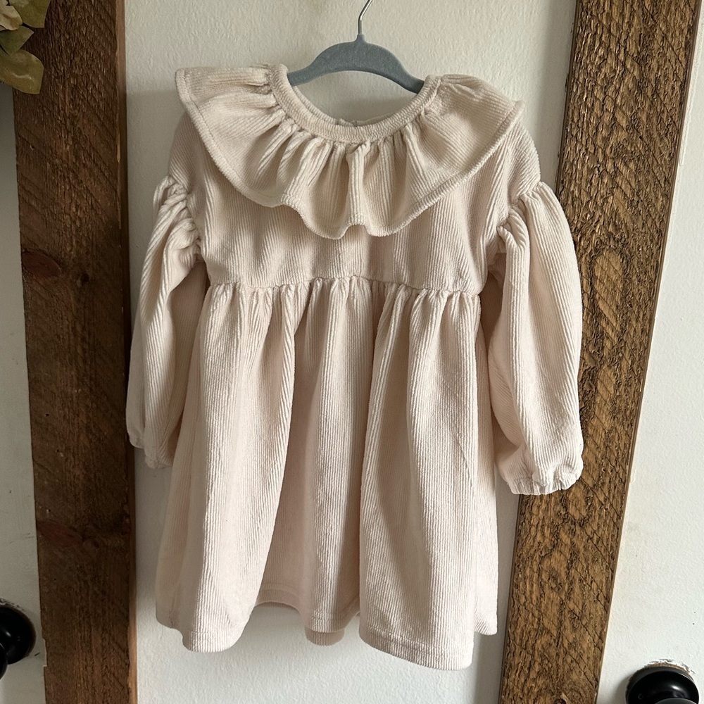 Rachel Zoe 18 Month Baby Girl Peter Pan Collared Long Sleeve Sweater Dress